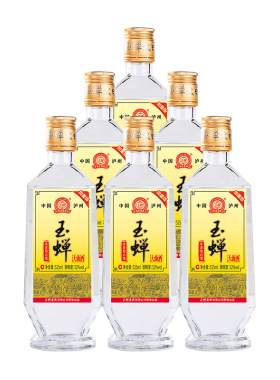 玉蝉大曲酒525ml加量版52度整箱