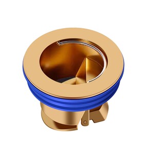 洗手池下水道防返臭神器加厚全铜地漏芯重力闭合大排量防反味神器