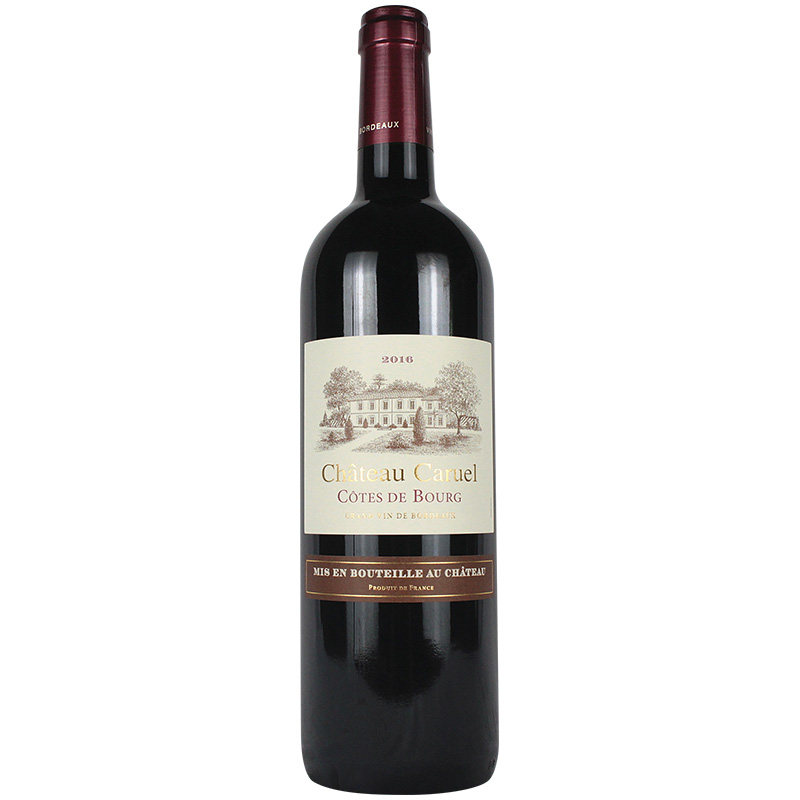 波尔多chateau2016年干红葡萄酒