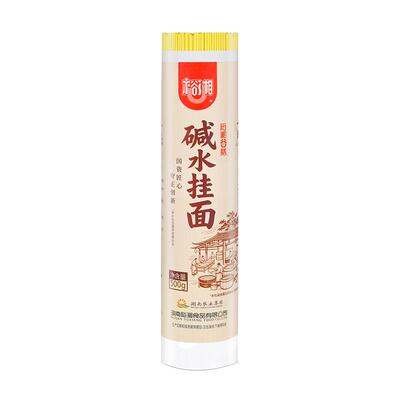 裕湘碱水挂面500g筋道干面条