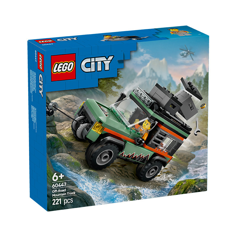 LEGO乐高城市系列越野车积木拼装男孩礼物玩具