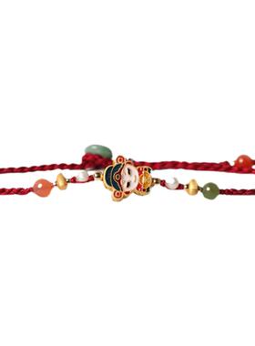 兰术国风财神纯银手绳