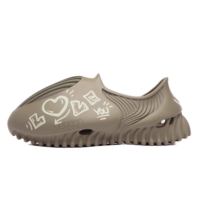 GENEGG 基因蛋 Foam Runner 小鲸鱼运动休闲鞋 灰白涂鸦