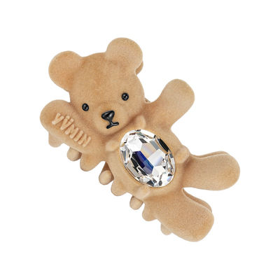 YVMIN尤目招手小熊抓夹植绒款