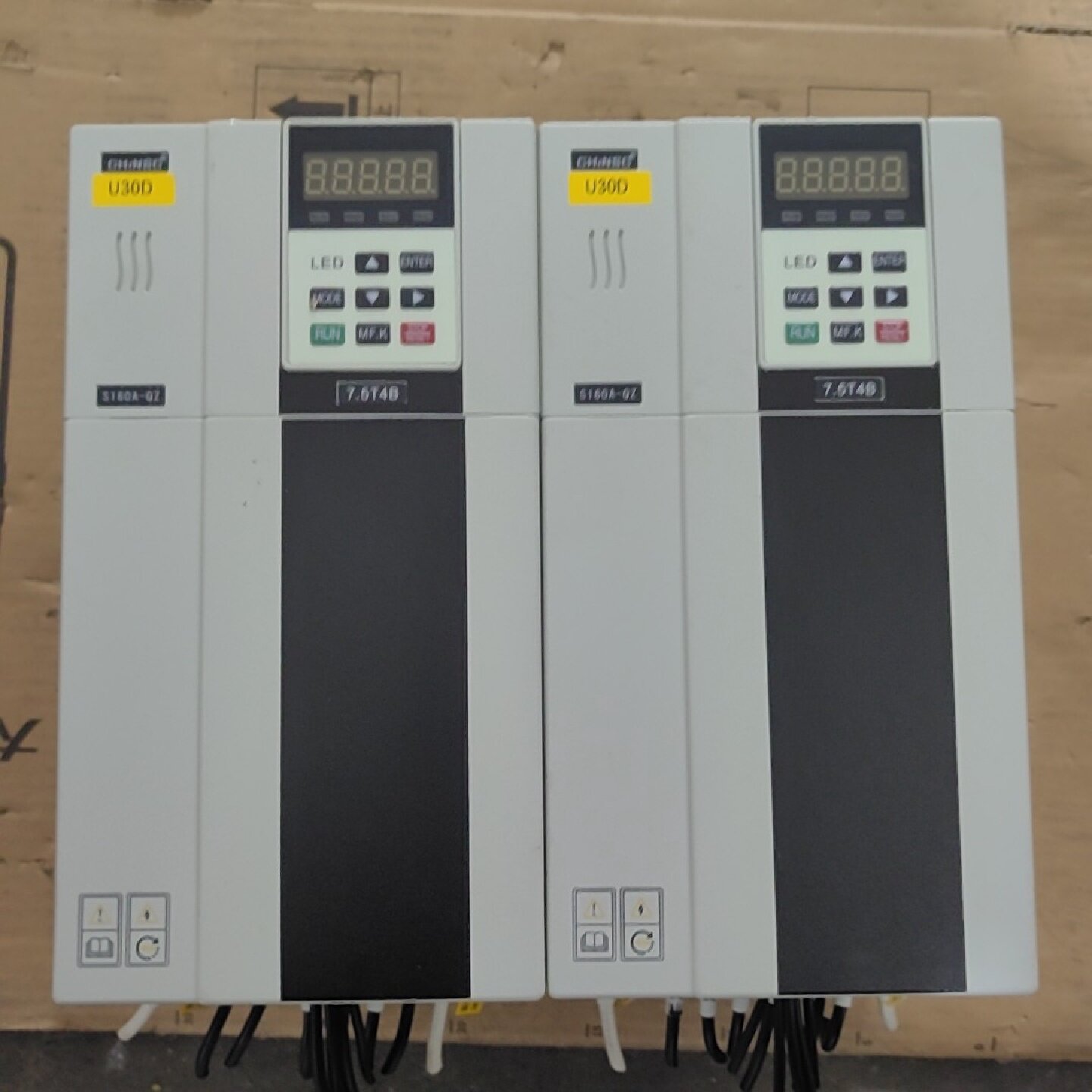 议价拆机深川变频器，S160A-QZ7.5T4B-X,实物图片具
