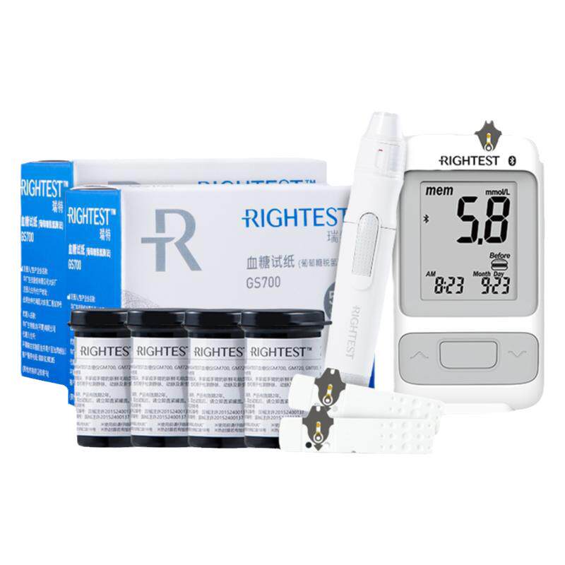 瑞特血糖试纸GS700家用GM700测试仪高血糖测血糖的仪器进口测试条