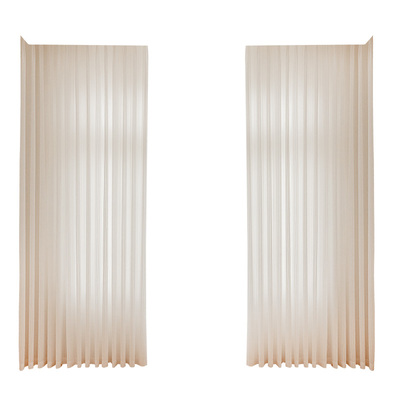 魔术贴窗帘透光不透人飘窗阳台