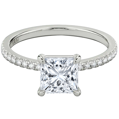 极简公主方实验室cvd培育钻石