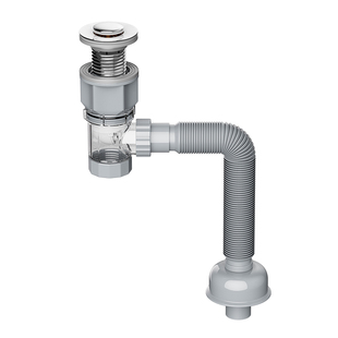 洗手盆面盆下水管排水管防臭漏水塞下水器配件台盆卫生间下水道