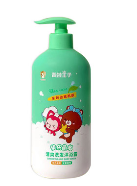 青蛙王子宝宝沐浴露洗发水