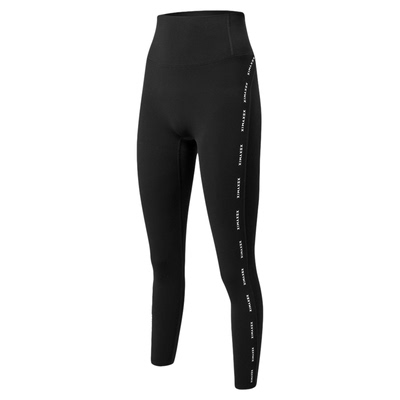 黑标360N侧边LOGO字条瑜伽裤