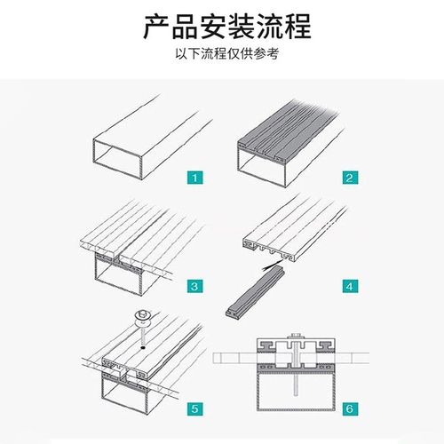 8/10/16mmPC阳光板耐力板配件铝合金压条条扣上下配件中PC口接收