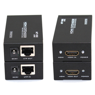 迈拓维矩 MT-ED05 HDMI延长器60米rj45网线网口转HDMI网络传输器电脑显示器监控电视投影仪放大器延长线1080P