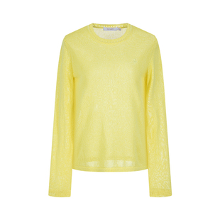 Navigare意大利小帆船2026春夏季简约风镂空罩衫薄款长袖针织上衣