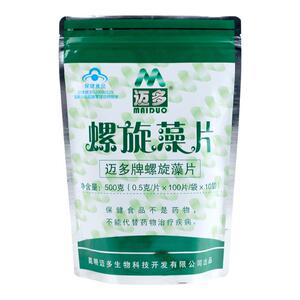 正品迈多牌螺旋藻片1000片