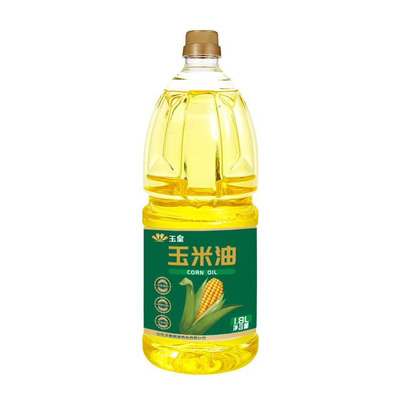 玉皇压榨玉米油1.8l升非转基因食用油烘焙色拉油小瓶家用桶装