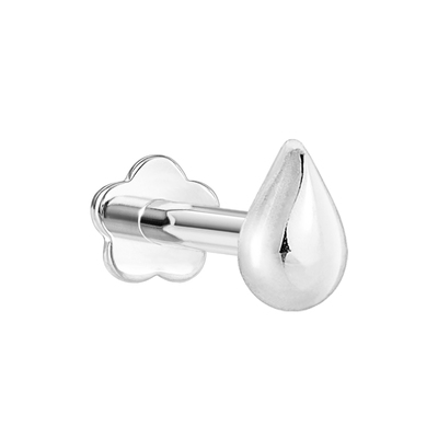 抗过敏养耳洞螺丝拧不用摘耳钉