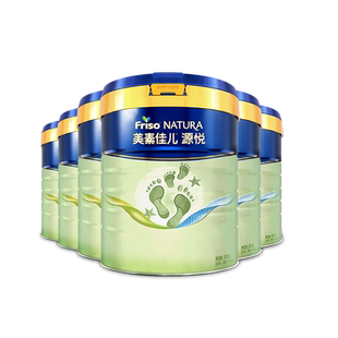 【38开门红】美素佳儿源悦较大婴儿配方奶粉2段800g*6罐