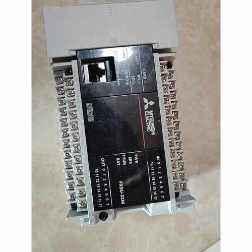 议价三凌PLCFX5U32MT无端子盖板原装正品外壳有