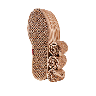 手工棉麻生姜除臭鞋垫