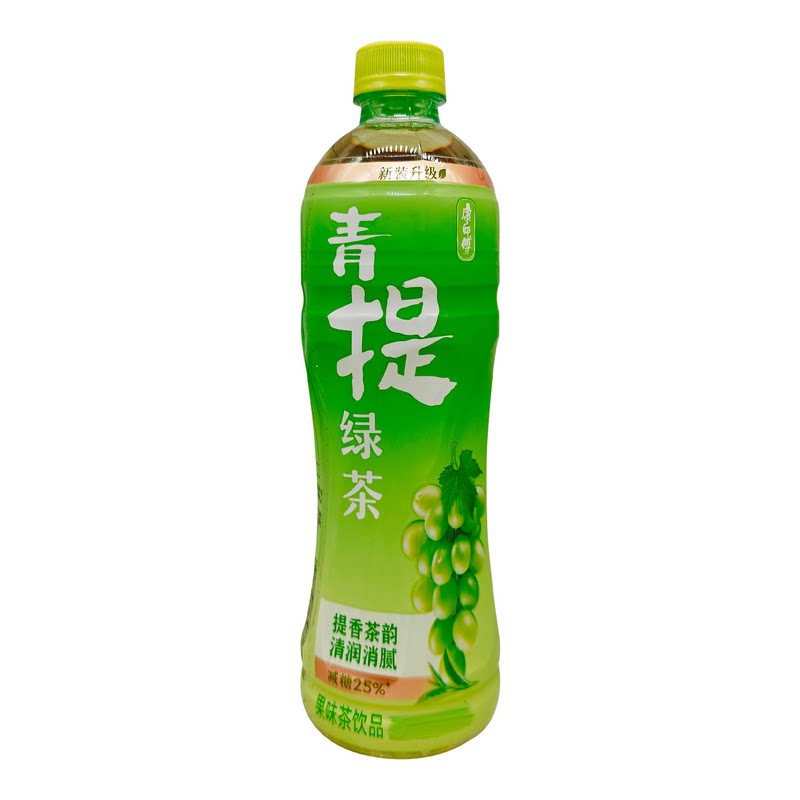 康师傅青提绿茶500ml茶饮料饮品