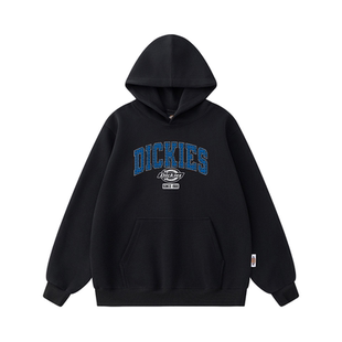 Dickies帝酷适美式秋季新款袋鼠兜宽松上衣男士创意印花带帽卫衣Y