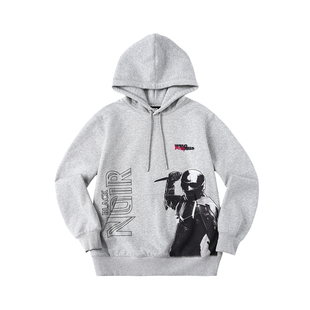 【黑袍纠察队官方联名】WHOOSIS 人物标语印花帽衫卫衣宽松男女潮