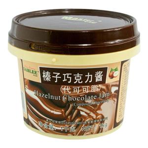 朱师傅同厂家沙布列牌榛子巧克力酱代可可脂 脏脏包 烘焙蛋糕1kg
