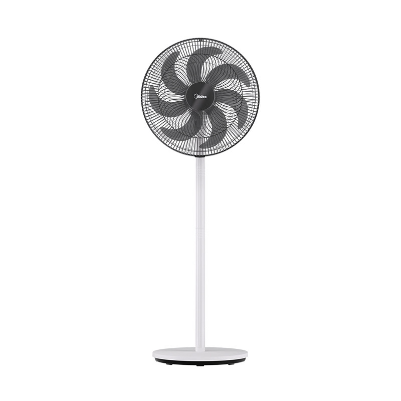 美的电风扇FSA40SLB七叶大风家用卧室轻音节能摇头立式新品落地扇