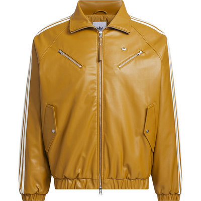 阿迪达斯女士翻领复古休闲外套