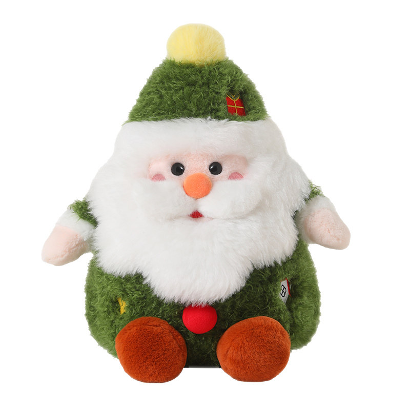 圣诞节礼物装饰圣诞老人毛绒玩具公仔玩偶活动礼品女生儿童礼物