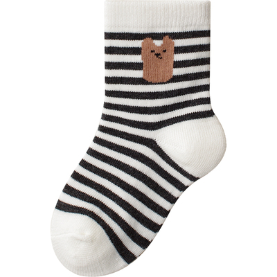 宝宝袜子春秋纯棉中大童男童韩版