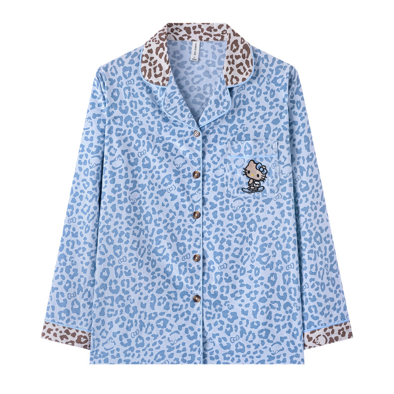 睡衣女春秋款云朵棉家居服可外穿