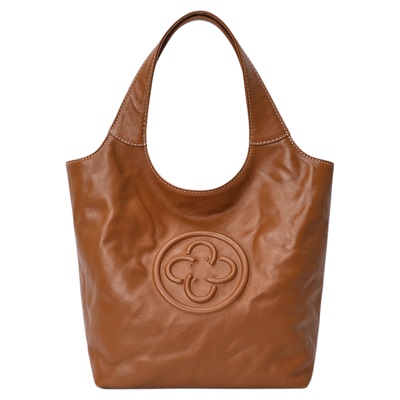 卡思乐MINI马甲包包女2025新款植鞣牛皮单肩托特包高级手提小菜篮