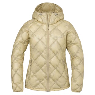 1h可退 日本直邮montbell 女士登山羽绒服轻舒适保暖防风1101660