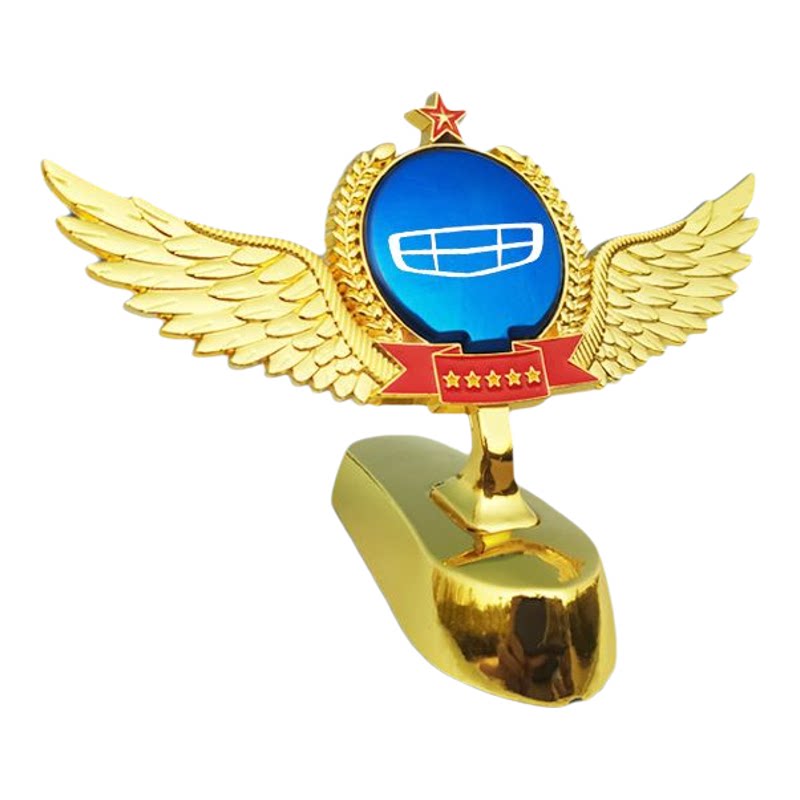 吉利立标改装五角星车标