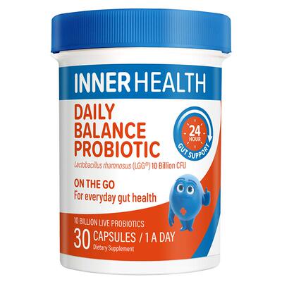 澳洲InnerHealth肠道成人平衡肠道活力调理益生菌30粒