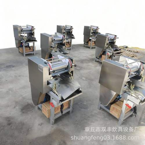小型电动面条机电动压面机商用面皮机鲜面条机批发压面机