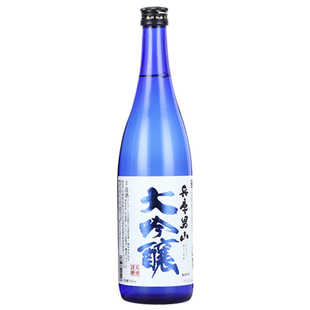日本原装进口清酒洋酒名城兵库男山淡丽辛口小瓶水低度酒300ml