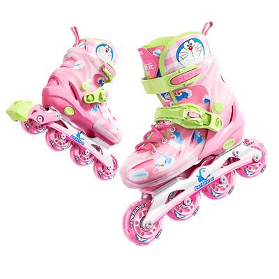 小状元儿童全闪一体支架轮滑鞋