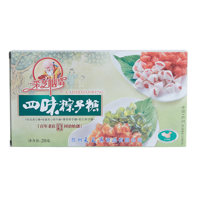 采芝斋苏州特产三角松仁粽子糖