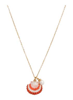 珊瑚贝壳Fable项链锁骨链