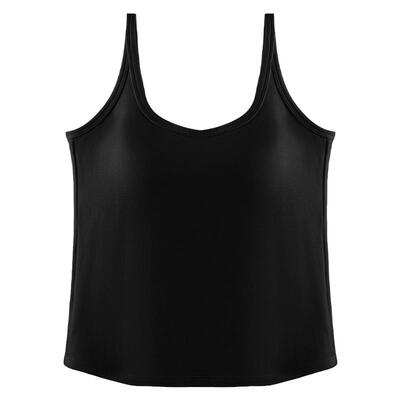 歌力诺带胸垫防走光透气吊带背心