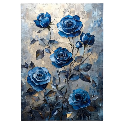 花朵系列数字油画diy手工填色