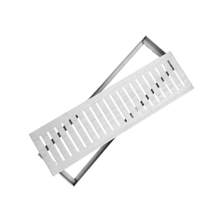 定制304不锈钢水沟盖板201雨水篦子下水道厨房排水沟盖板承重方形