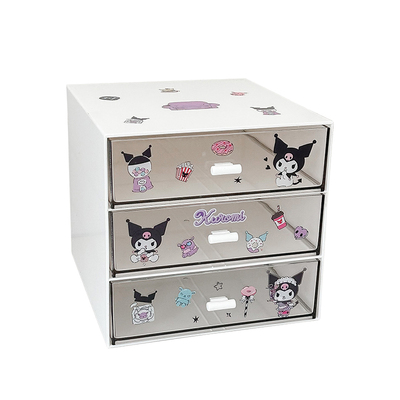 ins风桌面收纳盒学生库洛米贴纸