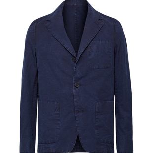 【折扣】Officine Generale 男棉质牛津纺西装外套