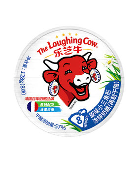 乐芝牛涂抹小三角奶酪儿童早餐