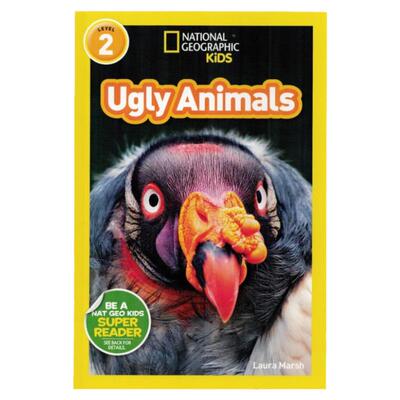 英文原版绘本National Geographic Kids Level2:Ugly Animals 国家地理分级阅读 少儿科普百科英语童书
