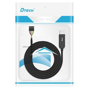 帝特USB转TTL串口模块刷机线ch340g/FT232 usb转TTL串口板3.3V TTL转rs232下载线5V带线